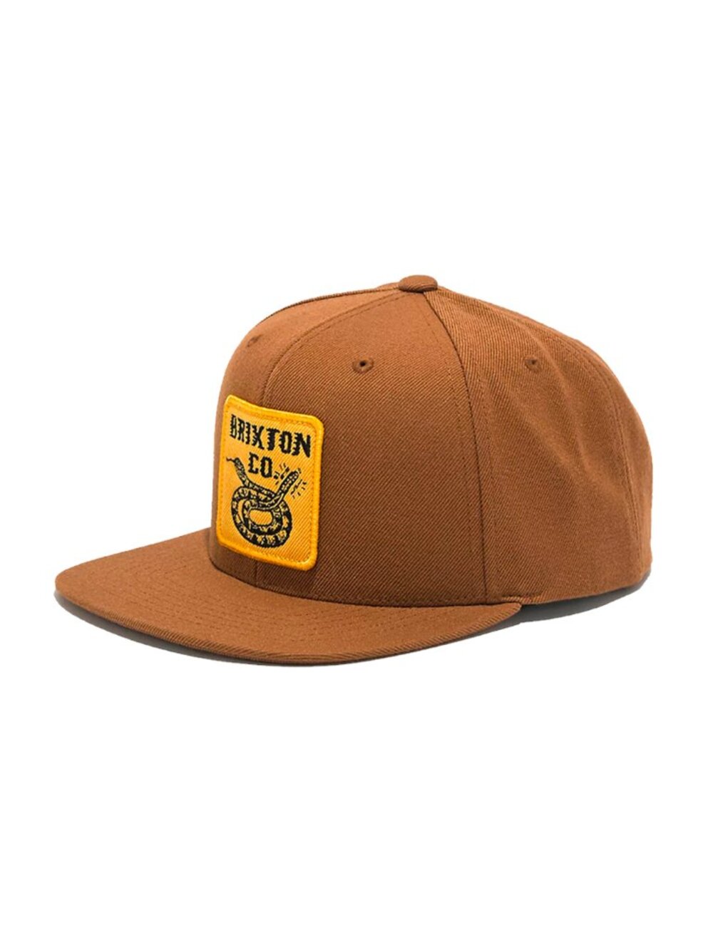 Brixton Snapback Hat Homer Sepia Snake New With Tags